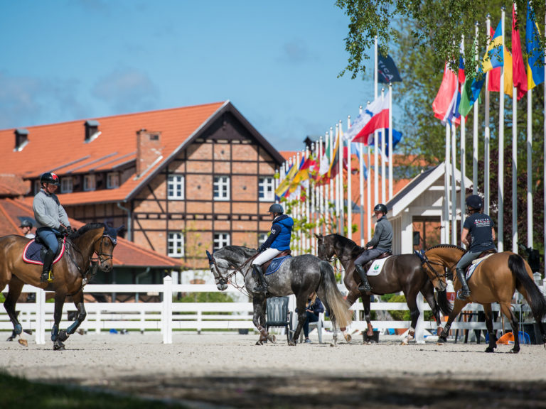 Ciekocinko, Poland - 2015 May 26: during various competition at CSI Baltica Springtour at Ciekocinko Palac. (photo: © Nicole)